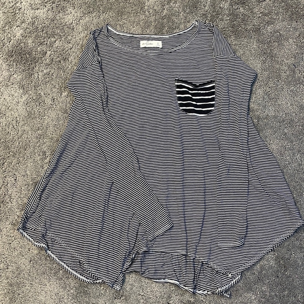 Abercrombie Kids striped long sleeve T-shirt